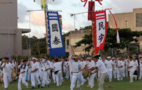 津嘉山の綱曳